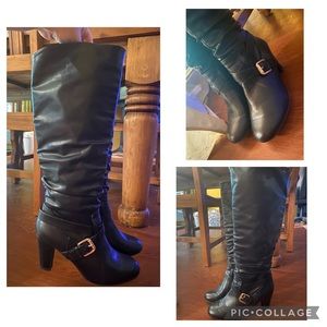 High Heel Tall Riding Boots